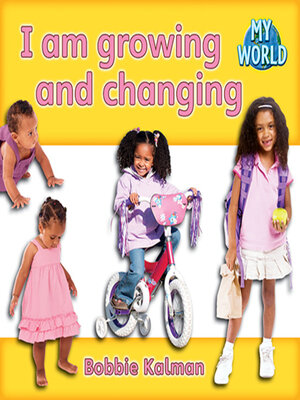 cover image of I am growing and changing